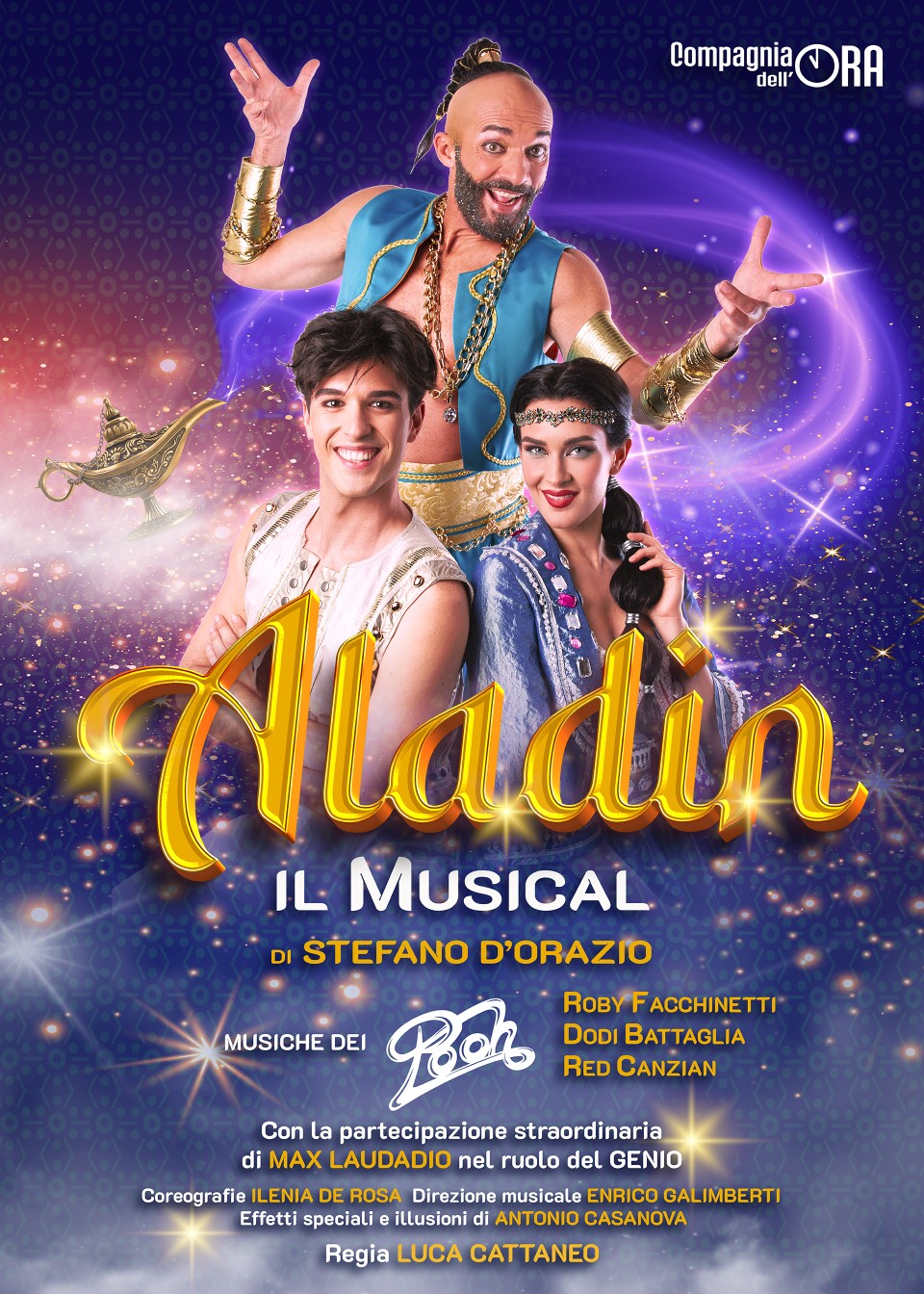 Locandina Aladin il musical